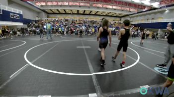 70 lbs Rr Rnd 2 - Kah'til Tillman Counts, Standfast vs Layla Achziger, Choctaw Ironman Youth Wrestling