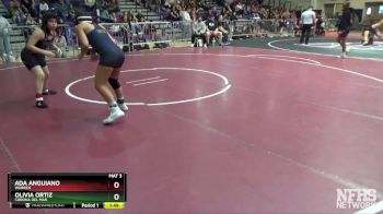 131 lbs Champ. Round 1 - Ada Anguiano, Warren vs Olivia Ortiz, Corona Del Mar