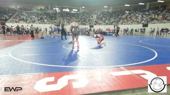 120 lbs Consi Of 16 #1 - Avery Card, Collinsville Junior High vs Avery Crisp, Mustang Middle School