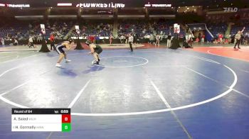 165 lbs Round Of 64 - Adam Saied, Wilmington vs Hunter Gormally, Minnechaug