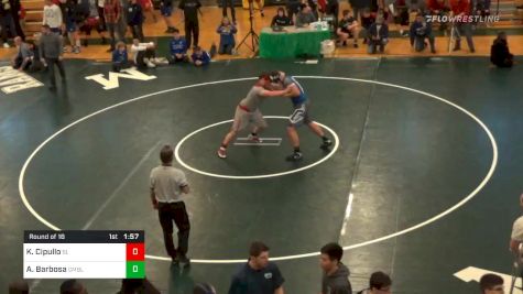 Prelims - Kyle Cipullo, Silver Lake vs Adam Barbosa, Cumberland