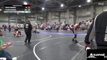 215 lbs Cons. Round 2 - Erick Mendez, Bobcat WC vs Tyler Schnur, Team Of Hard Knox