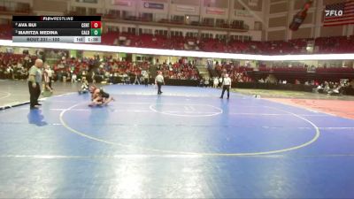 100 lbs Semifinal - Maritza Medina, Caldwell vs Ava Bui, Centennial