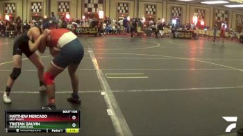 130 lbs 3rd Place Match - Tristan Gauvin, Fish Eye Wrestling vs Matthew Mercado, Deep Roots