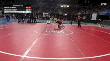 150 lbs Cons. Round 2 - Logan Vaughn, Fruitland vs Mason McGrew, Mountain Home