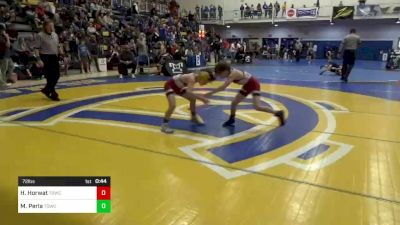 72 lbs Consi Of 16 #2 - Haydyn Horwat, TDWC vs Mayson Perla, TDWC