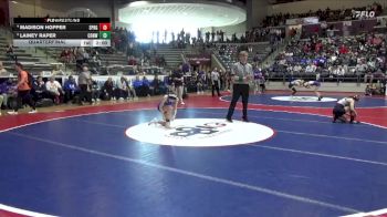 6A 105 lbs Quarterfinal - Lainey Raper, CONWAY HIGH SCHOOL vs Madison Hopper, Springdale