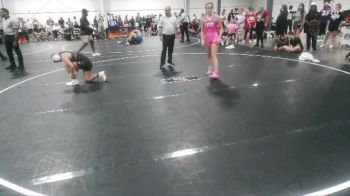 130 lbs Round 1 - Lydia Turner, Mighty Warriors vs Hailey De Meglio, Central Florida Wrestling