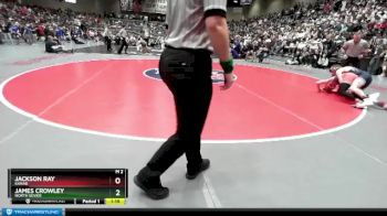 2A 132 lbs Cons. Semi - JAMES CROWLEY, North Sevier vs Jackson Ray, Kanab