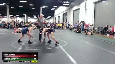 120 lbs Round 1 (4 Team) - Dan Dennis, Steller Trained Krayt vs Aiden Johnson, Centurion WC