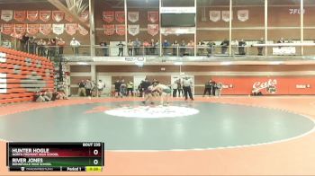 138 lbs 5th Place Match - River Jones, Bonneville High School vs Hunter Hogle, North Fremont High School