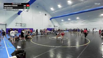 160 lbs Round 6 (10 Team) - Kingston Strouse, Vougars Honors vs Joe Brooks, Savage Red