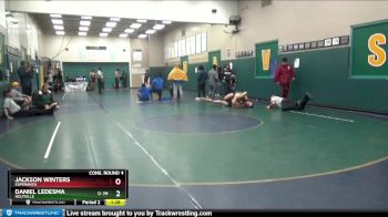 220 lbs Cons. Round 4 - Dexter Gibson, Esperanza vs Grady Lawson, El Dorado