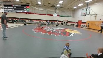 84 lbs Quarterfinal - Grey Francis, Lander Middle School vs Santiago Piplica, Riverton Middle School