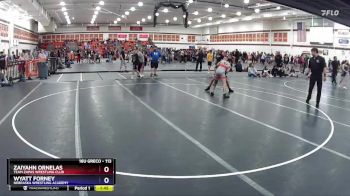 113 lbs Semifinal - Zaiyahn Ornelas, Team Zapas Wrestling Club vs Wyatt Forney, Nebraska Wrestling Academy