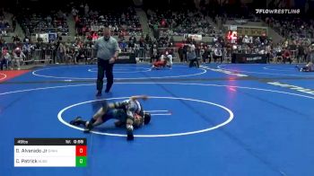 49 lbs Quarterfinal - Dustin Alvarado Jr, Grandview Wolves vs Cole Patrick, Hudson WC