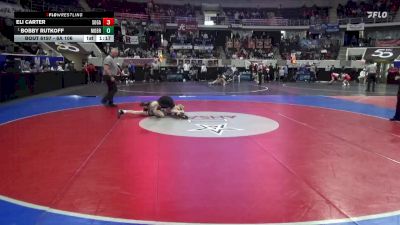 6A 106 lbs Semifinal - Bobby Rutkoff, Mountain Brook vs Eli Carter, Southside Gadsden