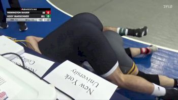 184 lbs Finals (2 Team) - Kody Marschner, Millikin vs Remington Bauer, Baldwin Wallace