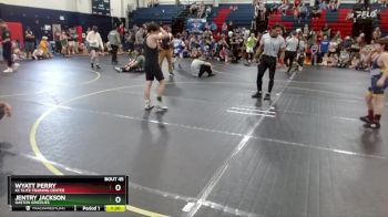 125 lbs Round 2 - Wyatt Perry, KC Elite Training Center vs Jentry Jackson, Gaston Grizzlies