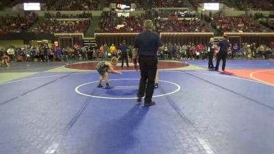 78 lbs Champ. Round 1 - Teddy Lemanski, Cascade Little Guy Wrestling vs Logan Ball, Kalispell Wrestling Club