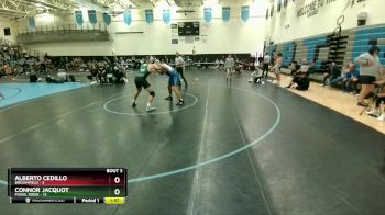 215 lbs Round 3 (3 Team) - Connor Jacquot, Fossil Ridge vs Alberto Cedillo, Broomfield