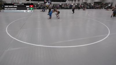 132 lbs Champ. Rd Of 128 - June Sang Jang, New Wave Wrestling Club vs Nolan Mercer, McDominate Training Center