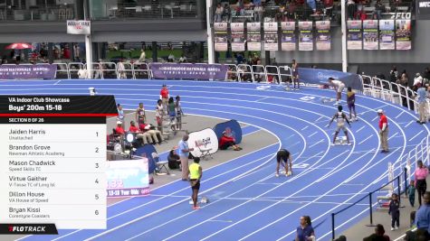 High School Boys' 200m, Finals 8