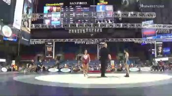 100 lbs Consi Of 32 #2 - Sienna A. Caruso, Oregon vs Jalen Bets, California