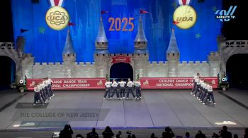 The College of New Jersey [2025 Open - Hip Hop Semis] 2025 UCA & UDA College Cheerleading & Dance Team National Championship