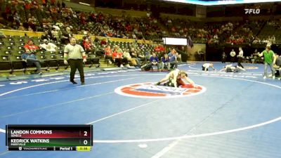 165 Class 2 lbs Cons. Round 1 - Landon Commons, Seneca vs Kedrick Watkins, Maryville