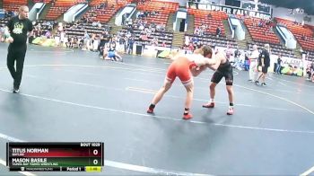 152 lbs Cons. Round 6 - Mason Basile, Tampa Bay Tigers Wrestling vs Titus Norman, Baylor