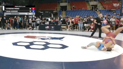 105 lbs Quarters - Kyrstan Perez, OK vs Julia Horger, PA