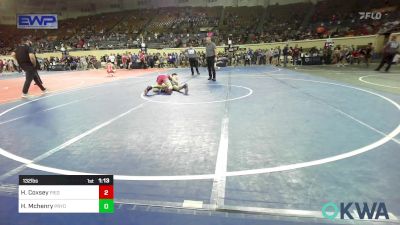 132 lbs Round Of 16 - Hayden Coxsey, Piedmont vs Hagan Mchenry, Pryor Elementary Wrestling