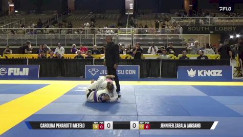 Jennifer Zabala Lansang vs Carolina Penarotti Metelo 2025 Pan Jiu Jitsu IBJJF Championship