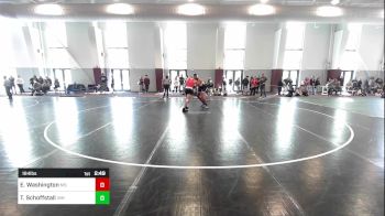 184 lbs 5th Place - Eric Washington, Morgan State vs Toby Schoffstall, Virginia Military Institute