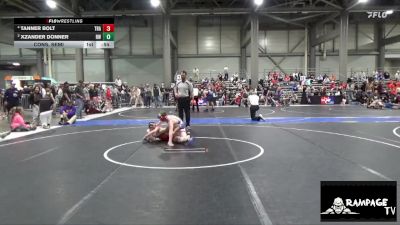 105 lbs Cons. Semi - Tanner Bolt, Trailhands vs Xzander Donner, Russell WC