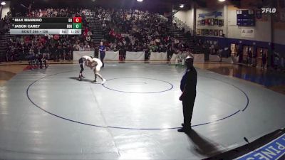 126 lbs 1st Place Match - Max Mannino, Desert Oasis vs Jason Carey, Bonanza