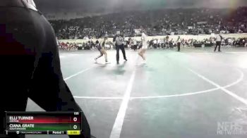 135 lbs Cons. Semi - Ciana Grate, SOUTHMOORE vs ELLI TURNER, Hinton