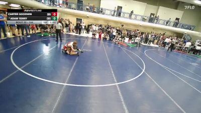 144 lbs Semifinal - Adam Terry, Champions Wrestling Club vs Carter Goodwin, Sanderson Wrestling Academy