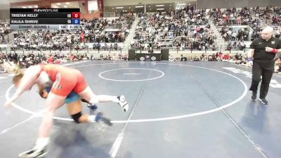 U23 Women - 76F Champ. Round 1 - Tristan Kelly, CO vs Kalila Shrive, CA