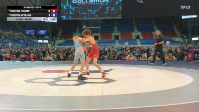 106 lbs Cons. Semis - Holten Crane, ID vs Colton Wyller, IL