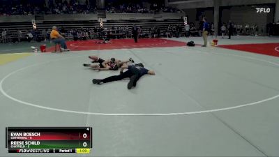 105 lbs Finals (8 Team) - Evan Boesch, Centennial vs Reese Schild, Chatfield