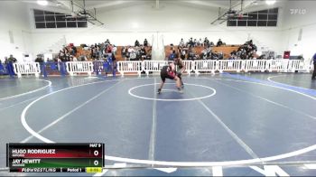138 lbs Cons. Round 3 - Hugo Rodriguez, Nipomo vs Jay Hewitt, Hoover