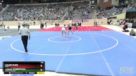 175 lbs Cons. Round 4 - Logan Robertson, South Oldham vs Caleb Duke, Ryle