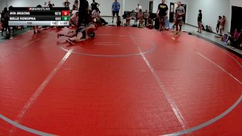 130 lbs Semis & 1st Wrestleback (8 Team) - Belle Konopka, Ground Up USA vs Ava Akacha, Women Of The Uprising
