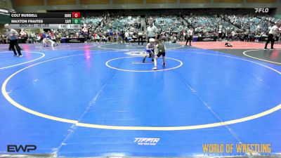 46 lbs Consolation - Colt Russell, Sandpoint Legacy Wrestling Club vs Maxton Fraites, Capital City Wrestling Club