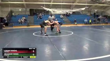 120 lbs Cons. Round 2 - Logan Vandal, Midview vs Brandon Wines, GlenOak