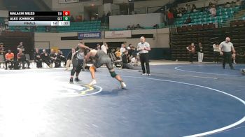 285 lbs Final - Malachi Miles, TL Hanna vs Alex Johnson, Catawba Ridge