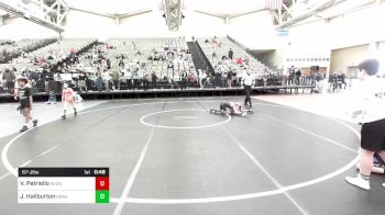 67-J lbs Semifinal - Vincent Petriello, RedNose Wrestling School vs Jamen Haliburton, Kraken