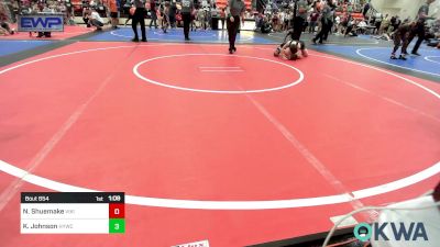 90 lbs Rr Rnd 2 - Noah Shuemake, Viking Wrestling Club vs Korbyn Johnson, Hilldale Youth Wrestling Club